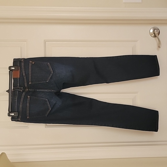 Madewell Size 29 Dark Wash Skinny Skinny Crop Jean, Excellent Used Condition - Picture 11 of 12